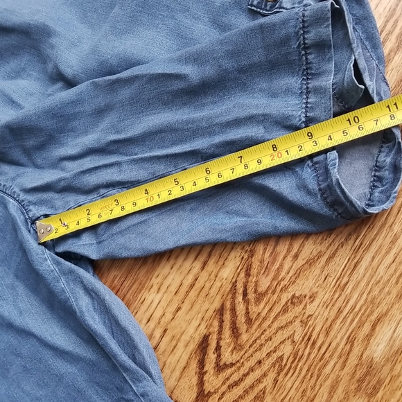 (10) Suko Jeans Denim Look Comfy 100% Tencel Women's Shorts Vacation - Picture 7 of 9